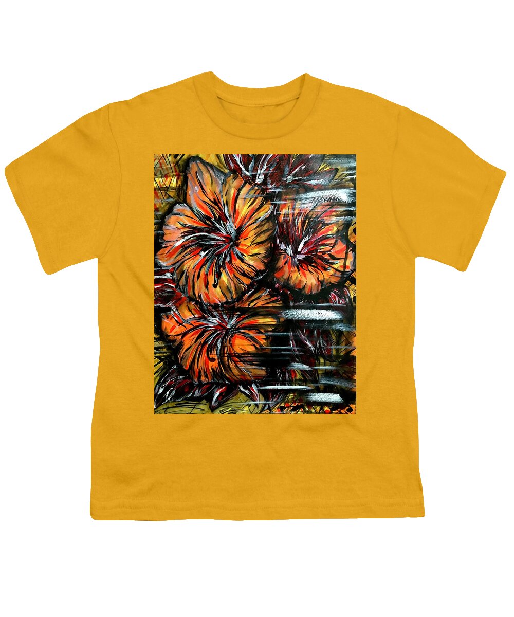 Abstract Lillies - Youth T-Shirt