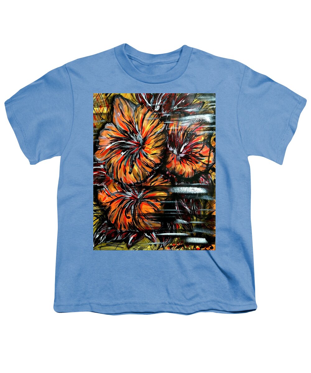 Abstract Lillies - Youth T-Shirt
