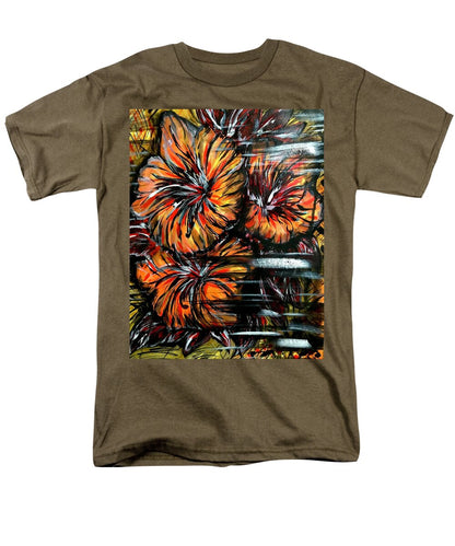 Abstract Lillies - Men's T-Shirt  (Regular Fit)