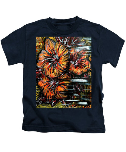 Abstract Lillies - Kids T-Shirt