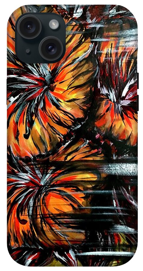 Abstract Lillies - Phone Case