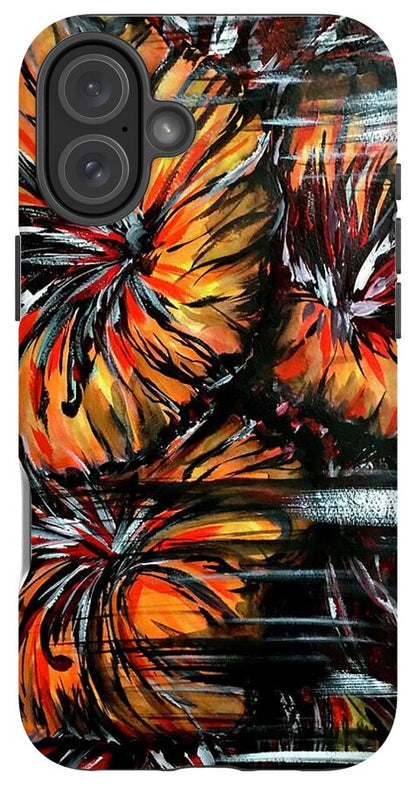 Abstract Lillies - Phone Case