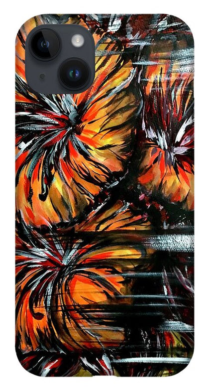 Abstract Lillies - Phone Case