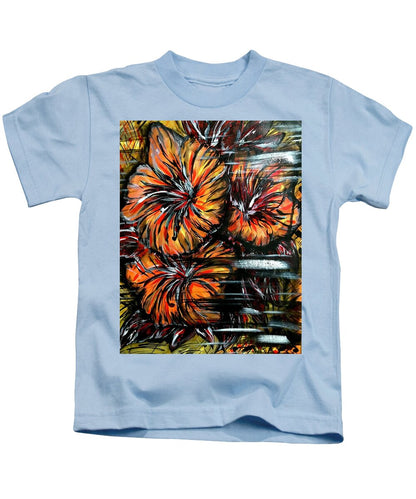 Abstract Lillies - Kids T-Shirt