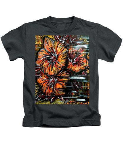 Abstract Lillies - Kids T-Shirt