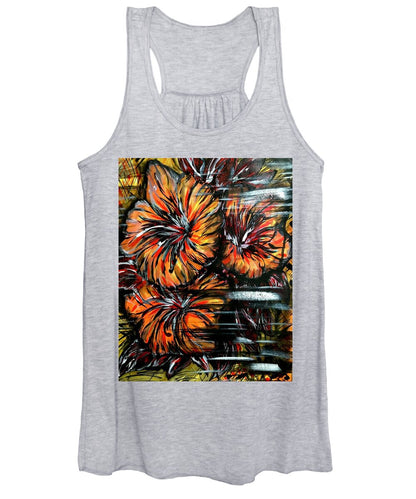 Abstract Lillies - Women's Tank Top