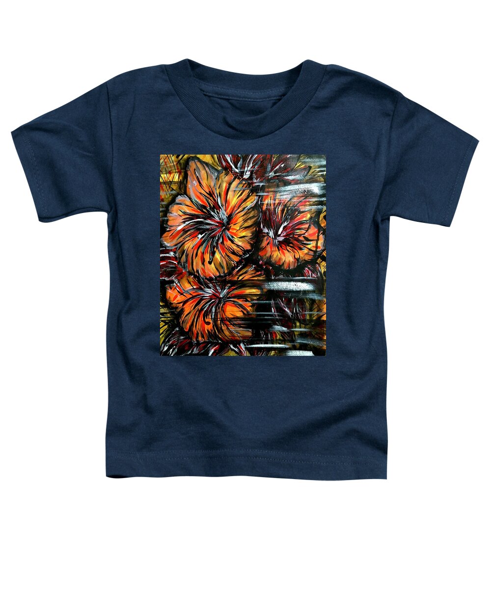 Abstract Lillies - Toddler T-Shirt