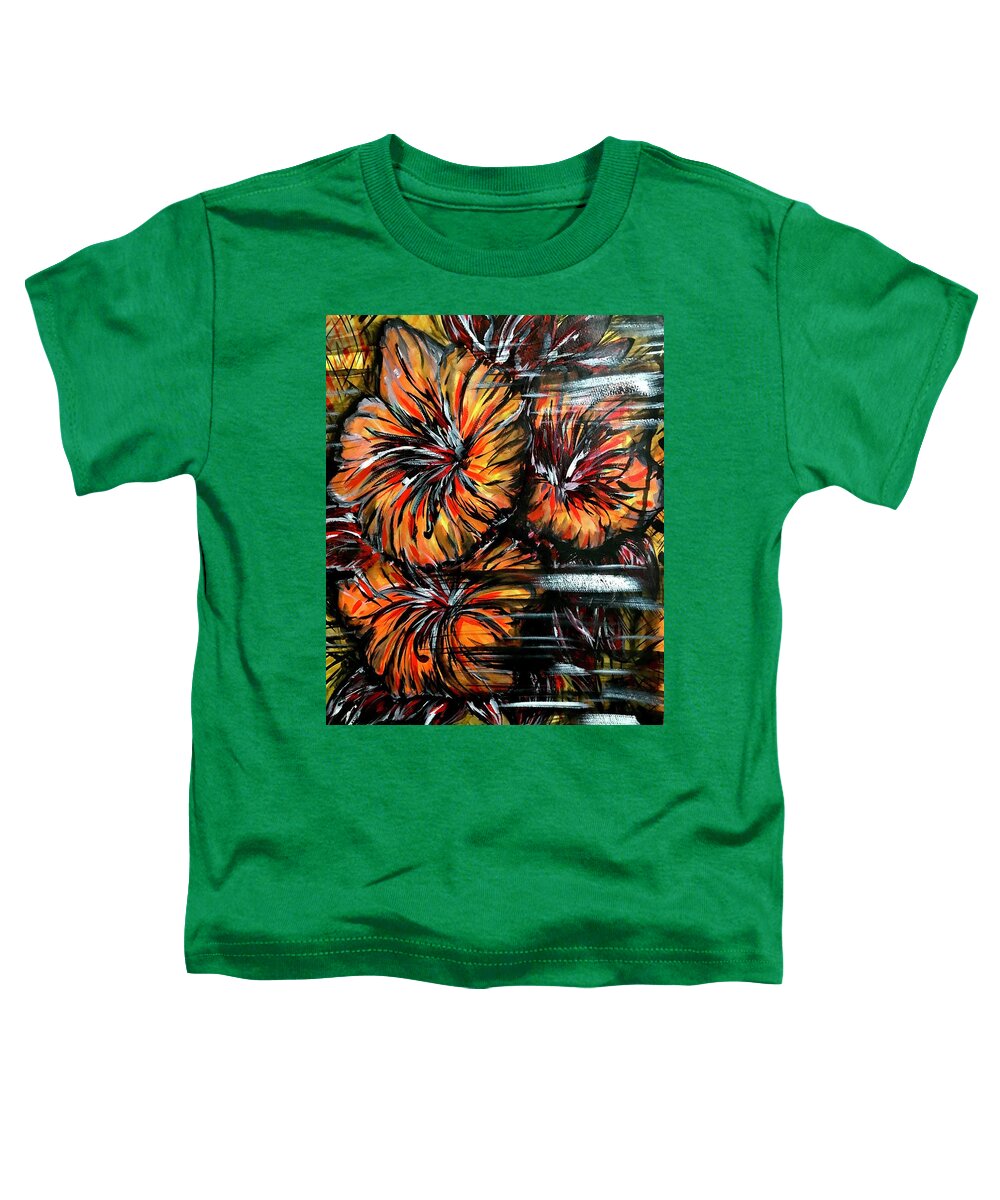 Abstract Lillies - Toddler T-Shirt