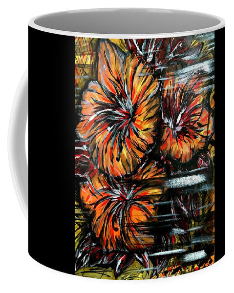 Abstract Lillies - Mug
