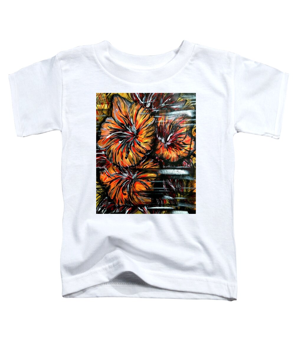 Abstract Lillies - Toddler T-Shirt