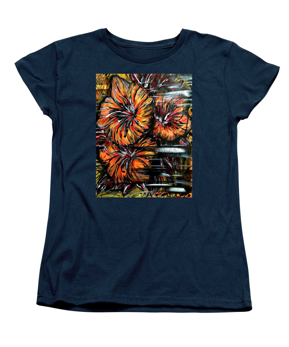 Abstract Lillies - Women's T-Shirt (Standard Fit)