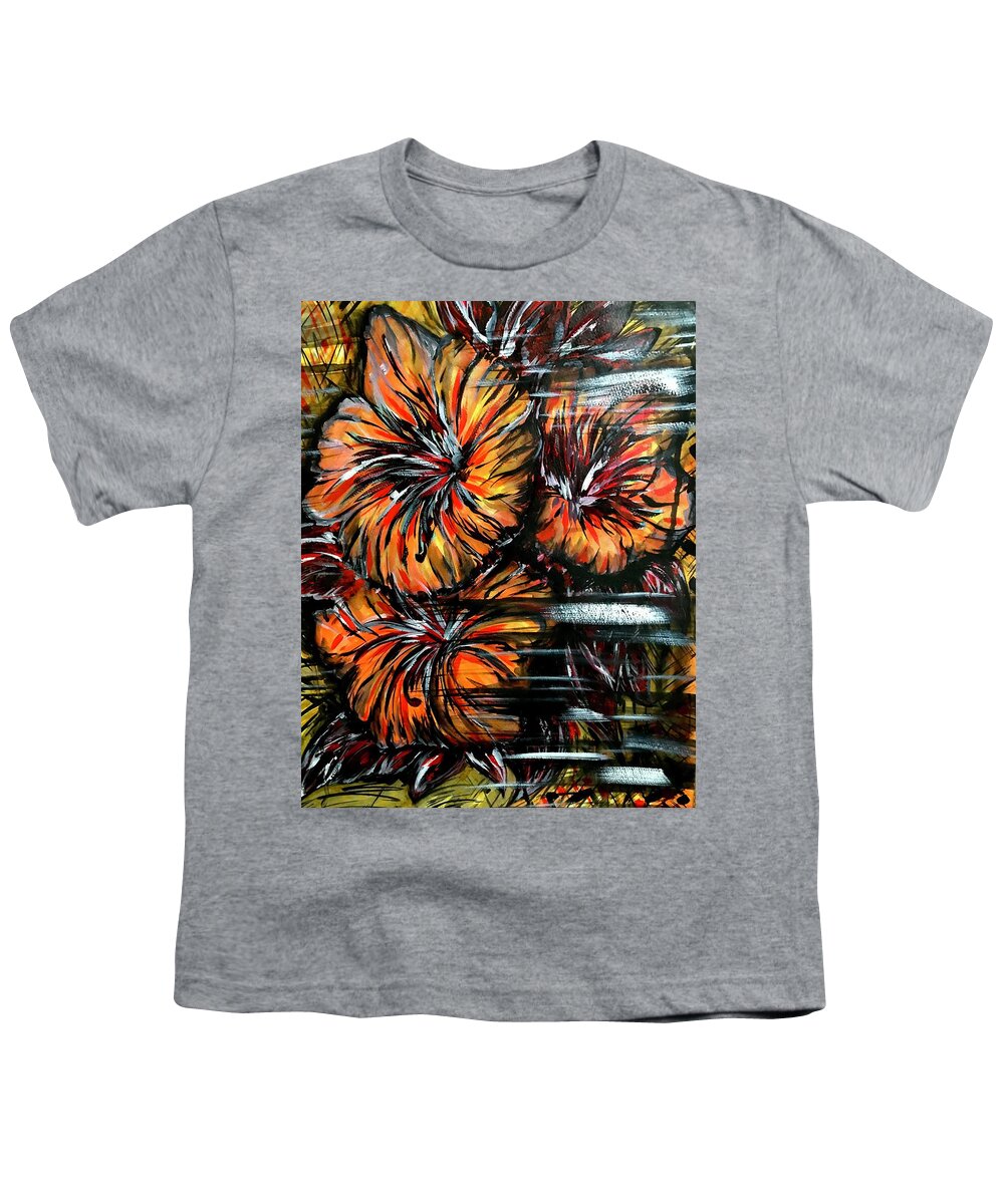 Abstract Lillies - Youth T-Shirt