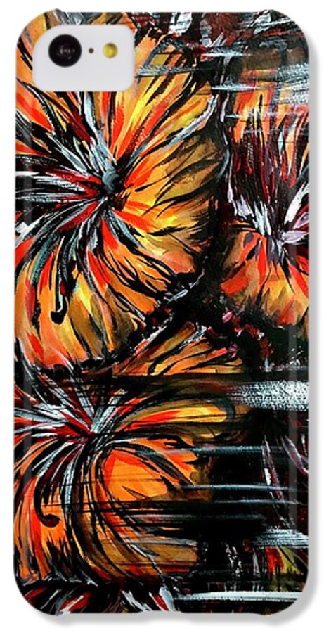 Abstract Lillies - Phone Case