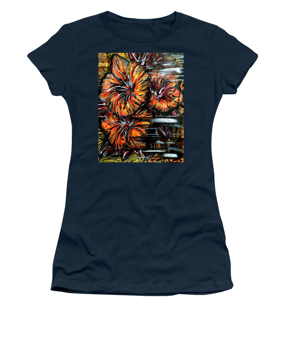 Abstract Lillies - Women's T-Shirt