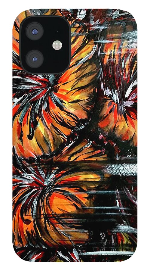Abstract Lillies - Phone Case