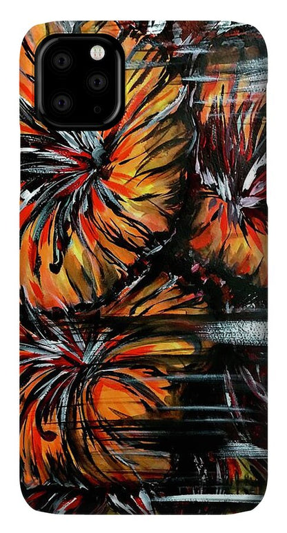 Abstract Lillies - Phone Case