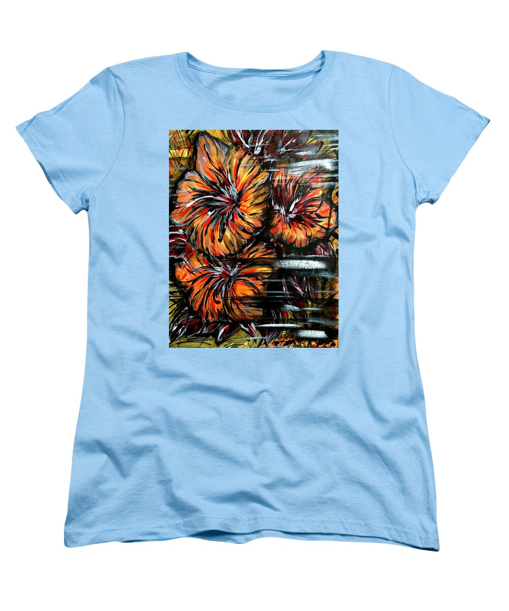 Abstract Lillies - Women's T-Shirt (Standard Fit)