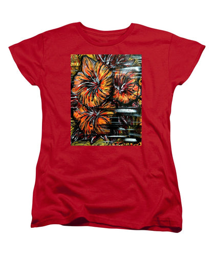 Abstract Lillies - Women's T-Shirt (Standard Fit)