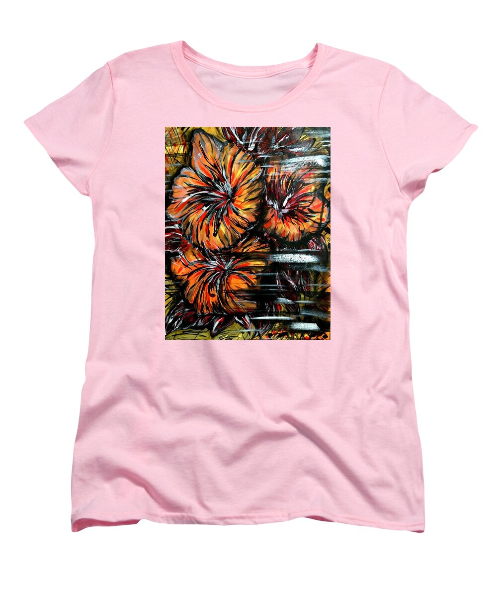 Abstract Lillies - Women's T-Shirt (Standard Fit)