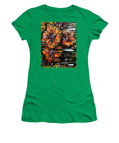 Abstract Lillies - Women's T-Shirt