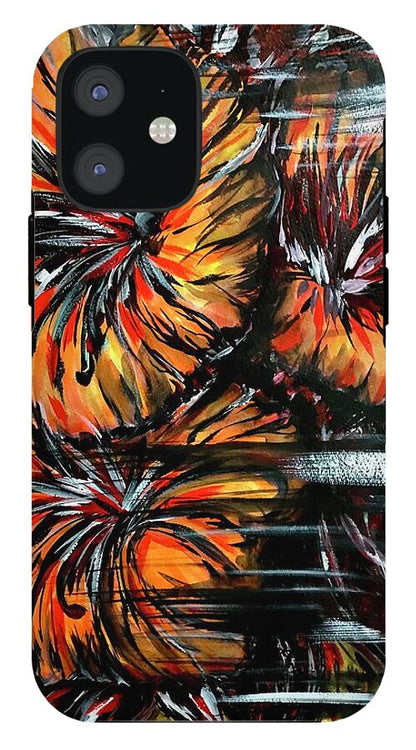 Abstract Lillies - Phone Case