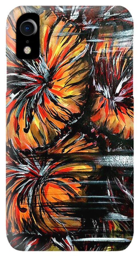 Abstract Lillies - Phone Case