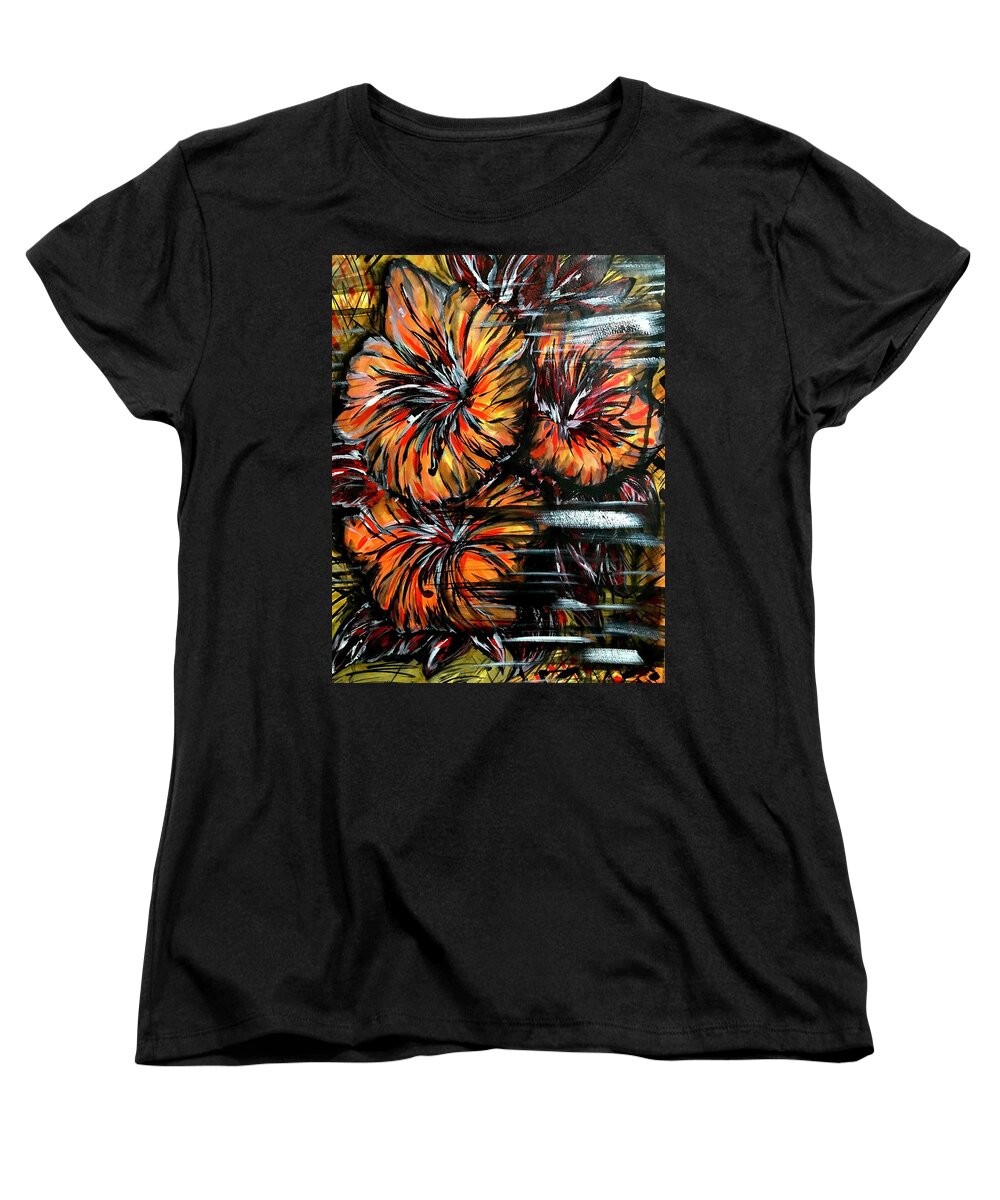 Abstract Lillies - Women's T-Shirt (Standard Fit)