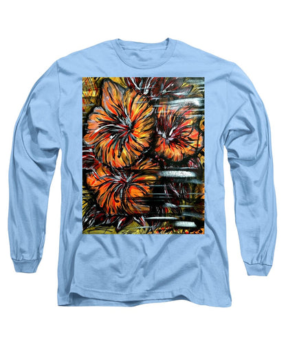 Abstract Lillies - Long Sleeve T-Shirt