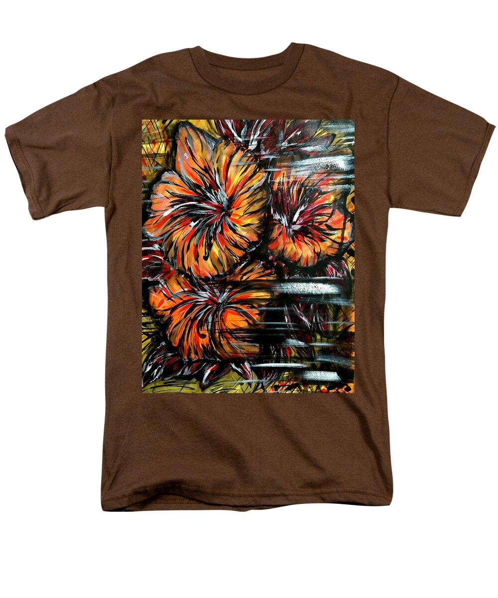 Abstract Lillies - Men's T-Shirt  (Regular Fit)