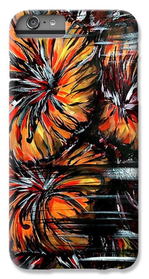 Abstract Lillies - Phone Case