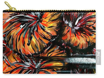 Abstract Lillies - Zip Pouch