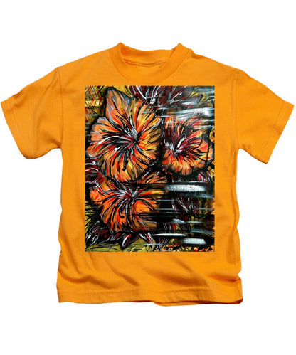 Abstract Lillies - Kids T-Shirt