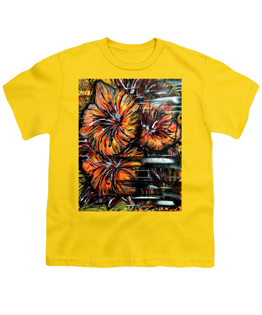Abstract Lillies - Youth T-Shirt