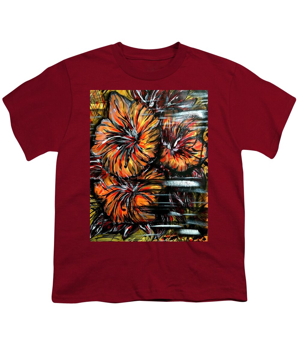 Abstract Lillies - Youth T-Shirt