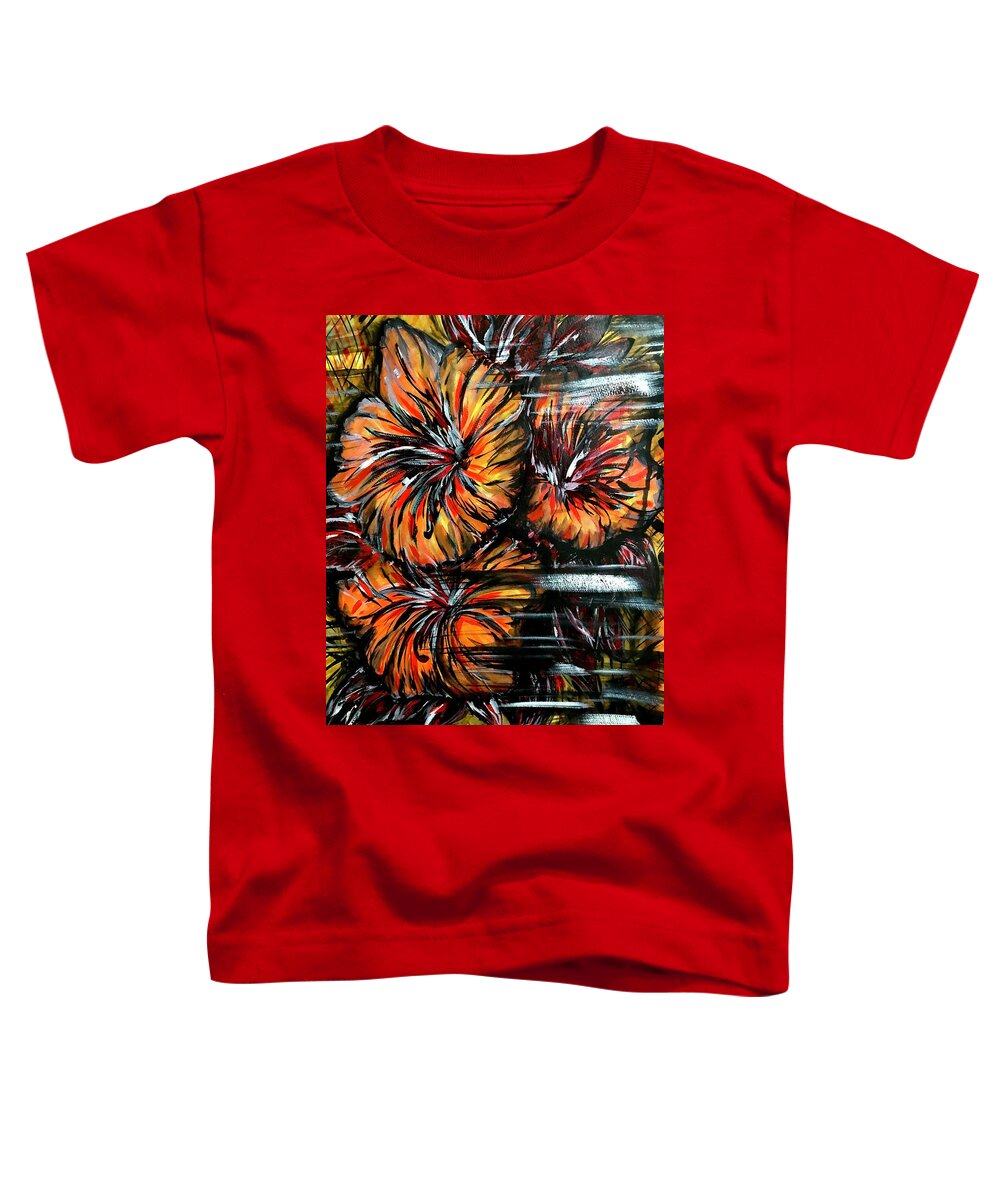 Abstract Lillies - Toddler T-Shirt