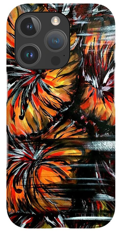 Abstract Lillies - Phone Case