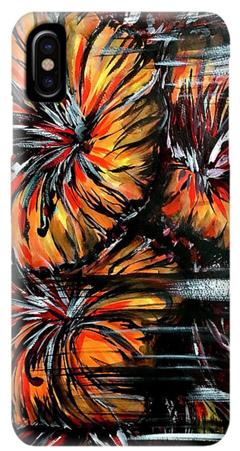 Abstract Lillies - Phone Case