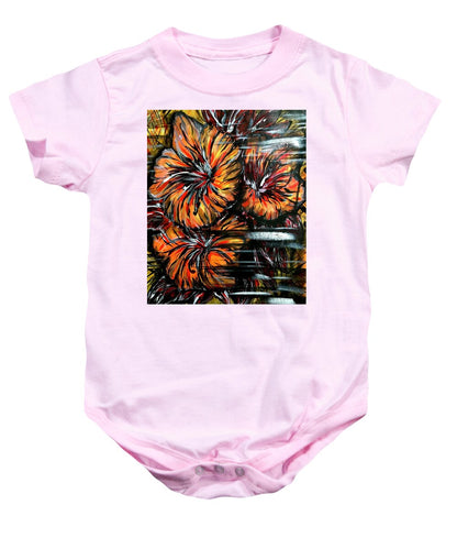 Abstract Lillies - Baby Onesie