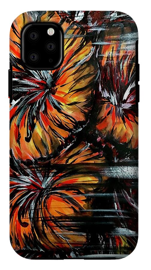 Abstract Lillies - Phone Case
