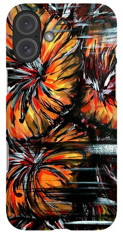 Abstract Lillies - Phone Case