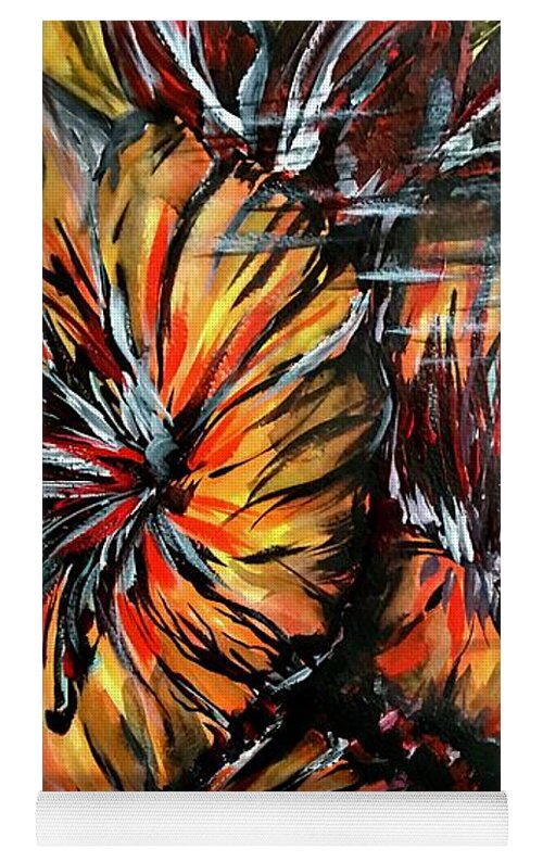 Abstract Lillies - Yoga Mat