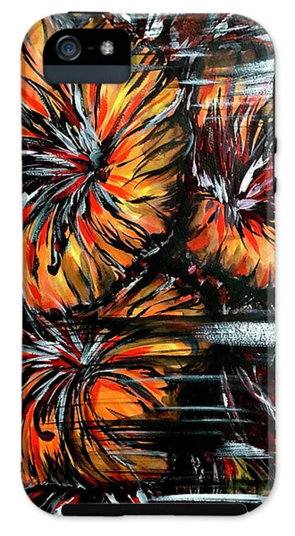 Abstract Lillies - Phone Case