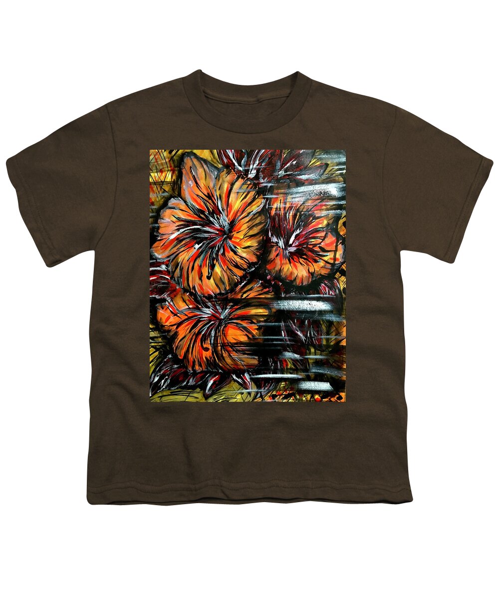 Abstract Lillies - Youth T-Shirt