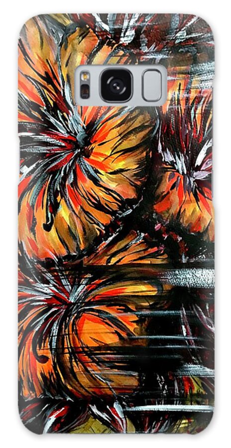 Abstract Lillies - Phone Case