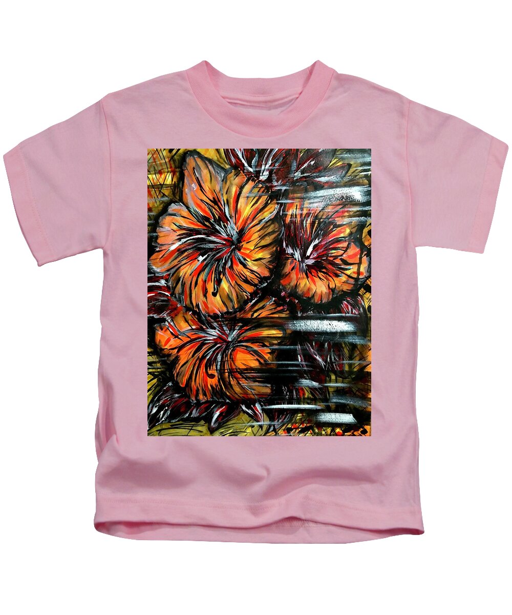 Abstract Lillies - Kids T-Shirt