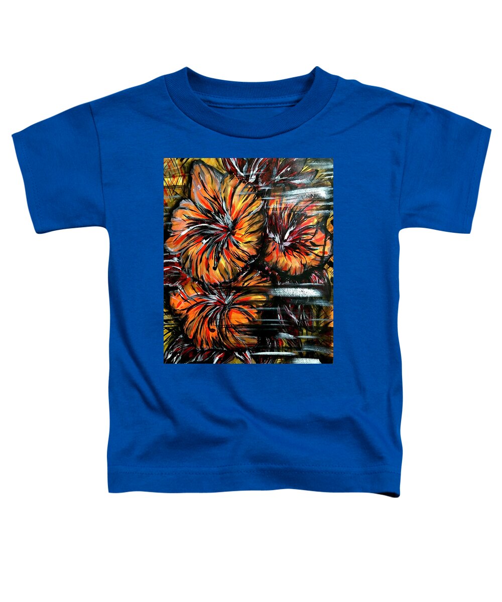 Abstract Lillies - Toddler T-Shirt
