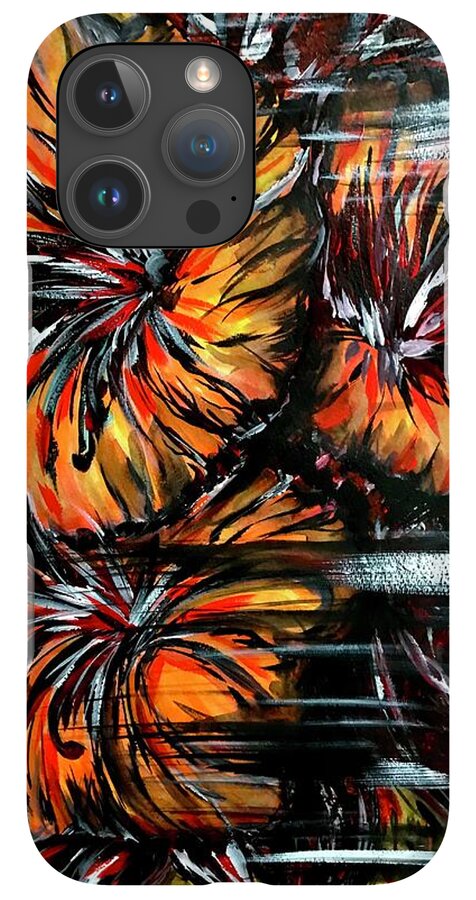 Abstract Lillies - Phone Case