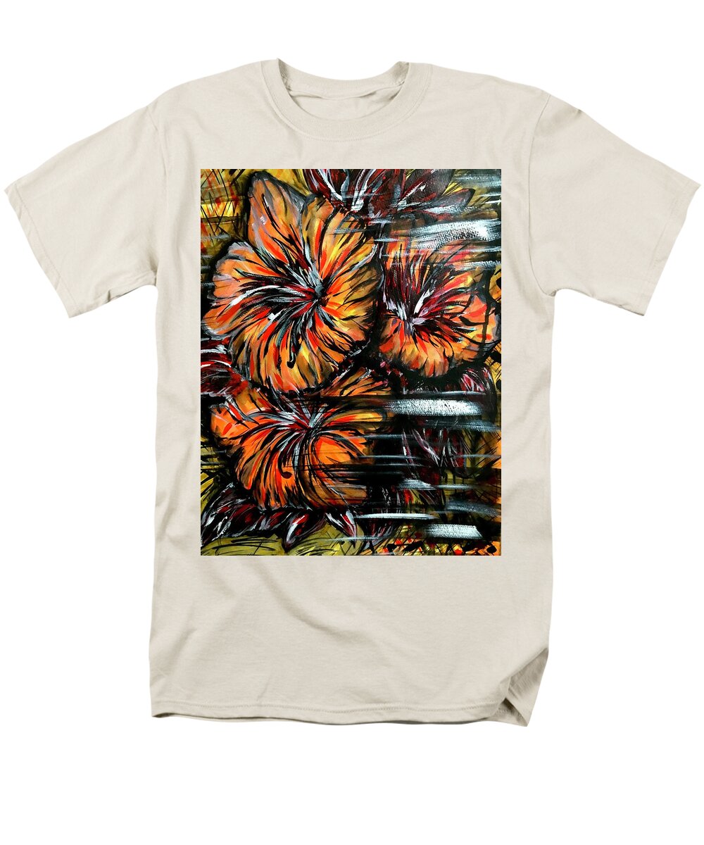 Abstract Lillies - Men's T-Shirt  (Regular Fit)