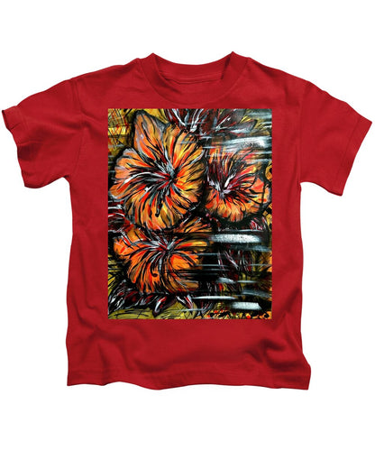 Abstract Lillies - Kids T-Shirt