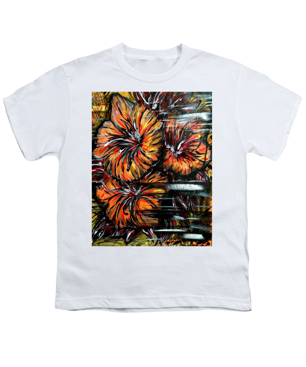 Abstract Lillies - Youth T-Shirt